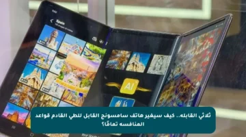 ثلاثي القابلة.. كيف سيغير هاتف سامسونج القابل للطي القادم قواعد المنافسة تمامًا؟
